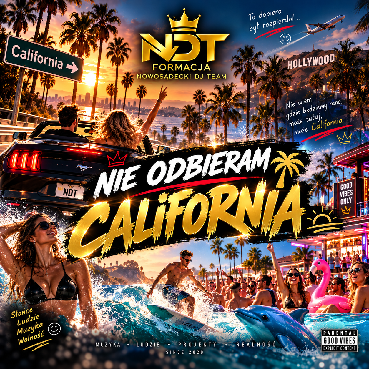 Okładka: Nie Odbieram California